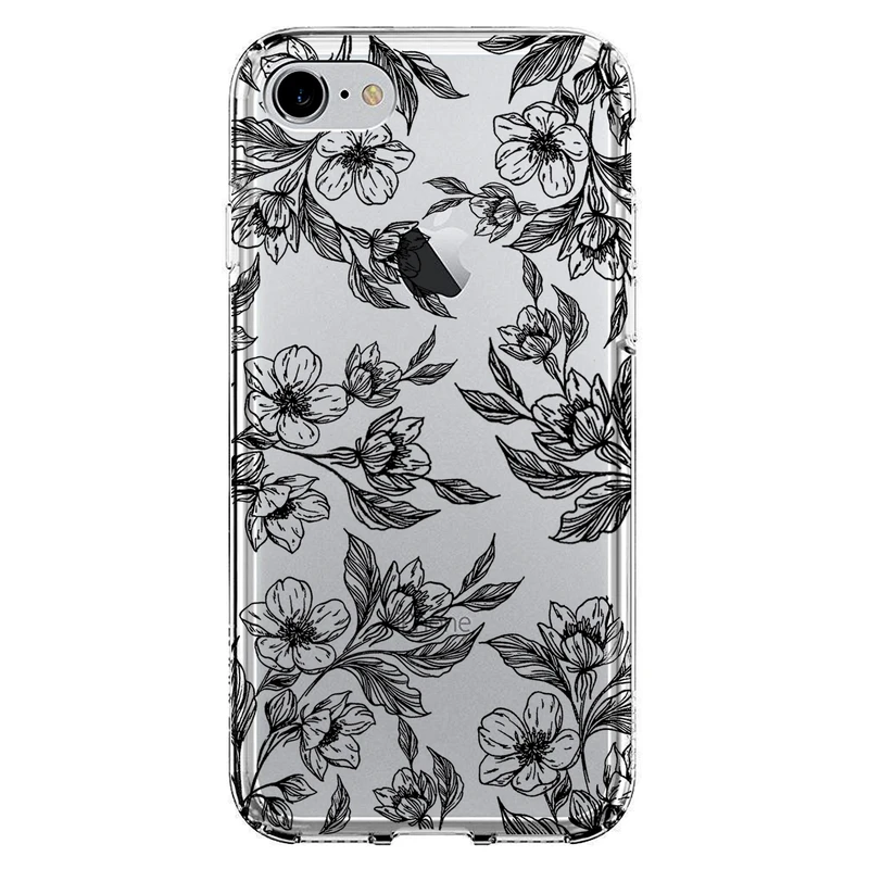 کاور مگافون طرح گل مدل C50-B مناسب برای گوشی موبایل اپل iPhone 8