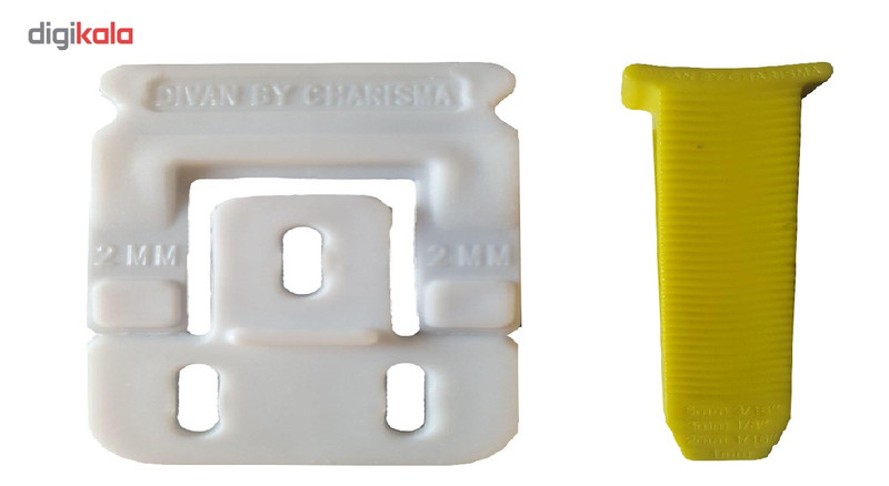 پایه و پل تراز کاشی فیکس تایل کاریزما مدل سطلی 1 میل