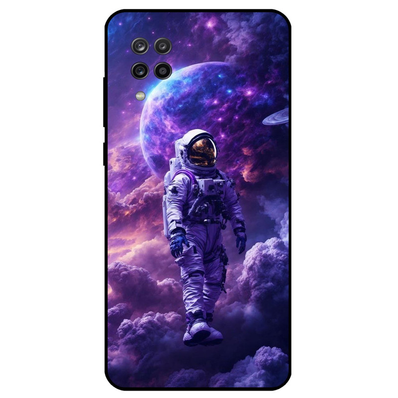 کاور مگافون طرح فضانورد مدل 2822 مناسب برای گوشی موبایل سامسونگ Galaxy A12         