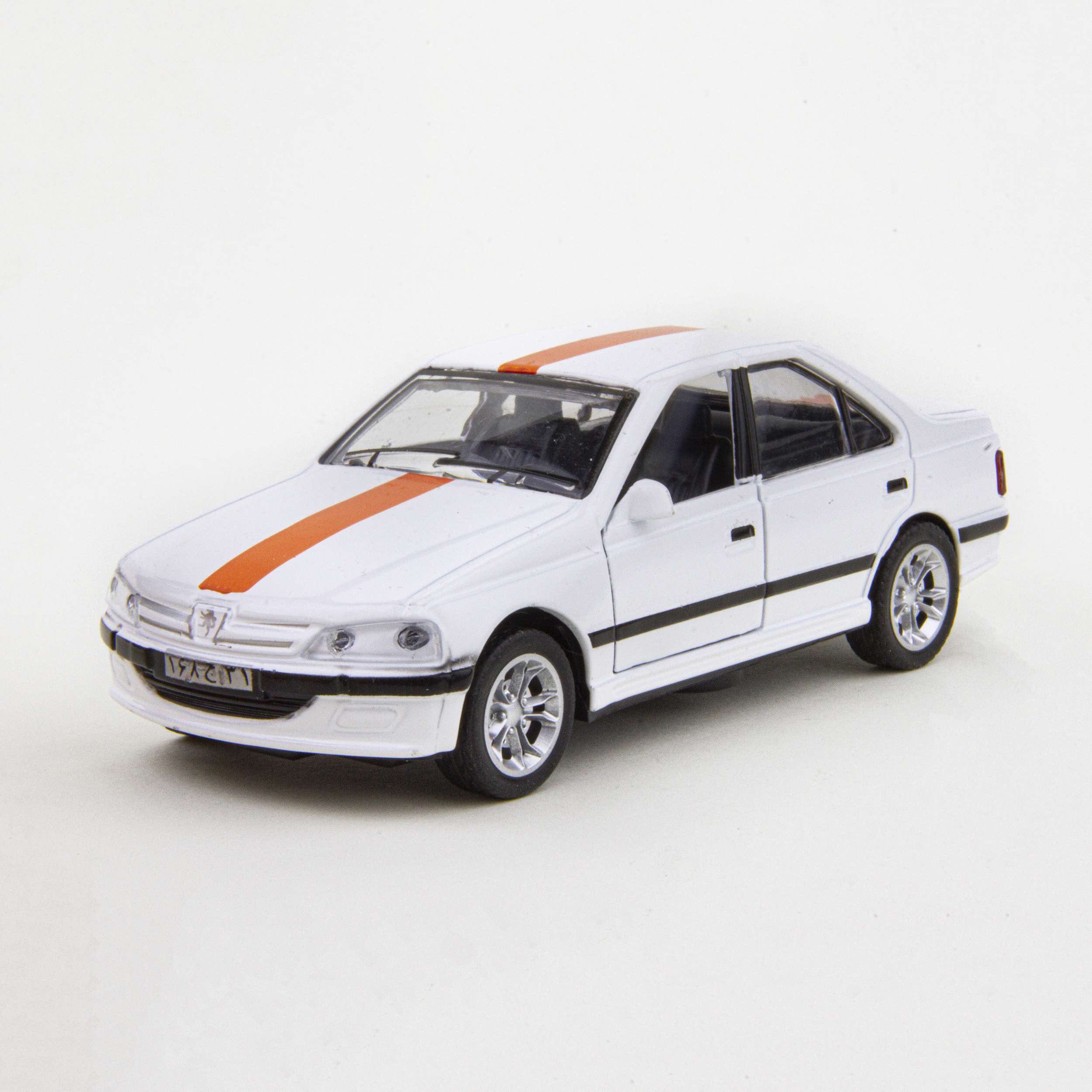 ماکت ماشین مدل پژو پارس تاکسی کد JS1096