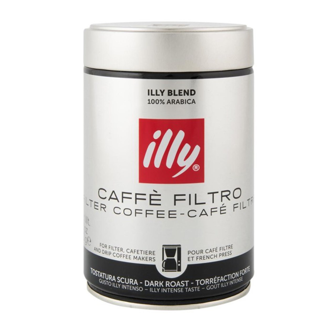 قوطی پودر قهوه ایلی مدل Cafe Filtro