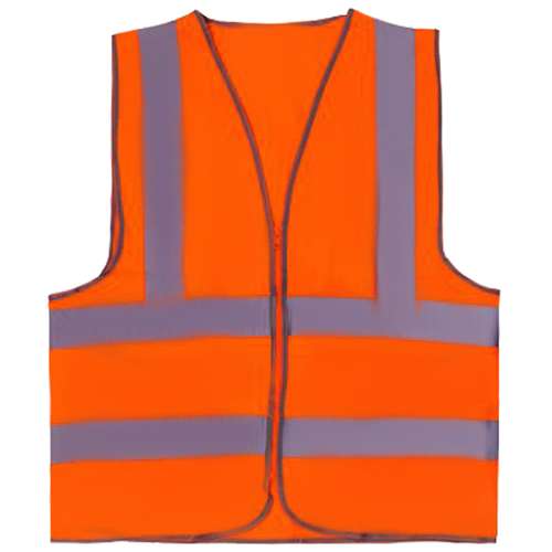 جلیقه ایمنی شبرنگ سبلان نارنجی