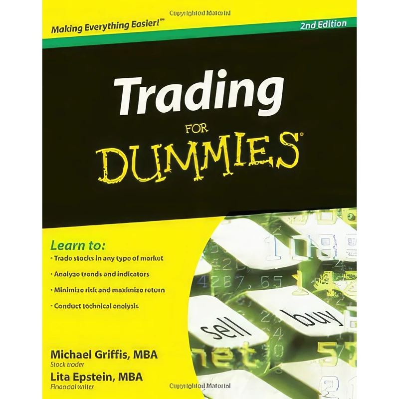 کتاب Trading For Dummies اثر Michael Griffis and Lita Epstein انتشارات For Dummies