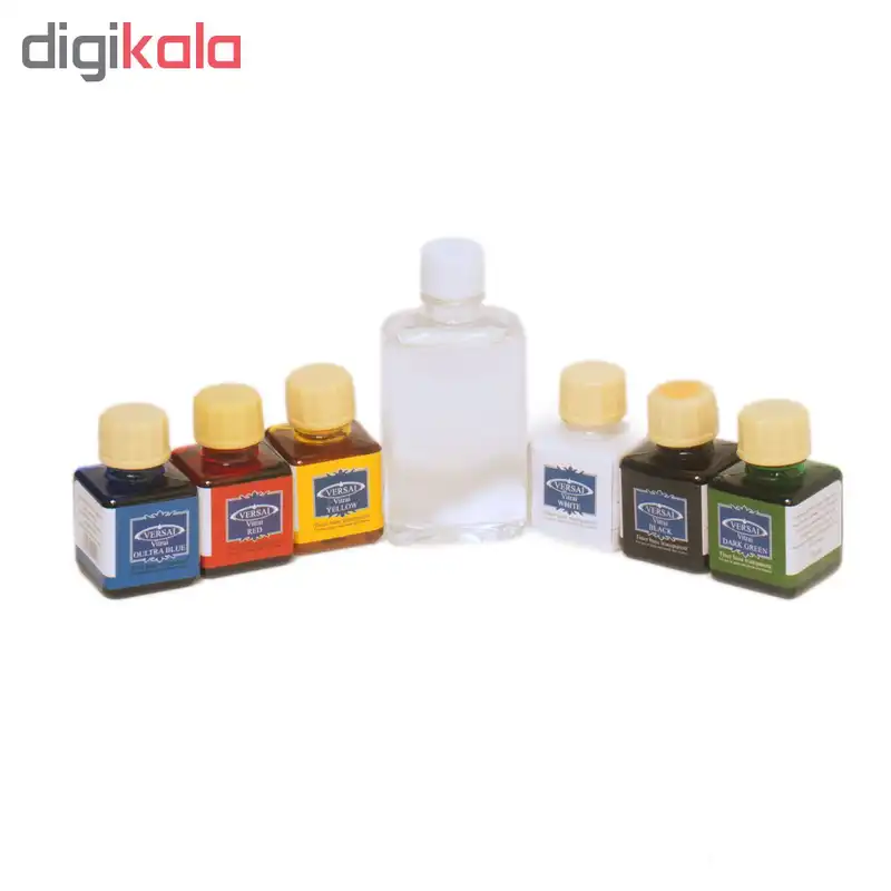 رنگ ویترای ورسای بسته 6 عددی به همراه تینر