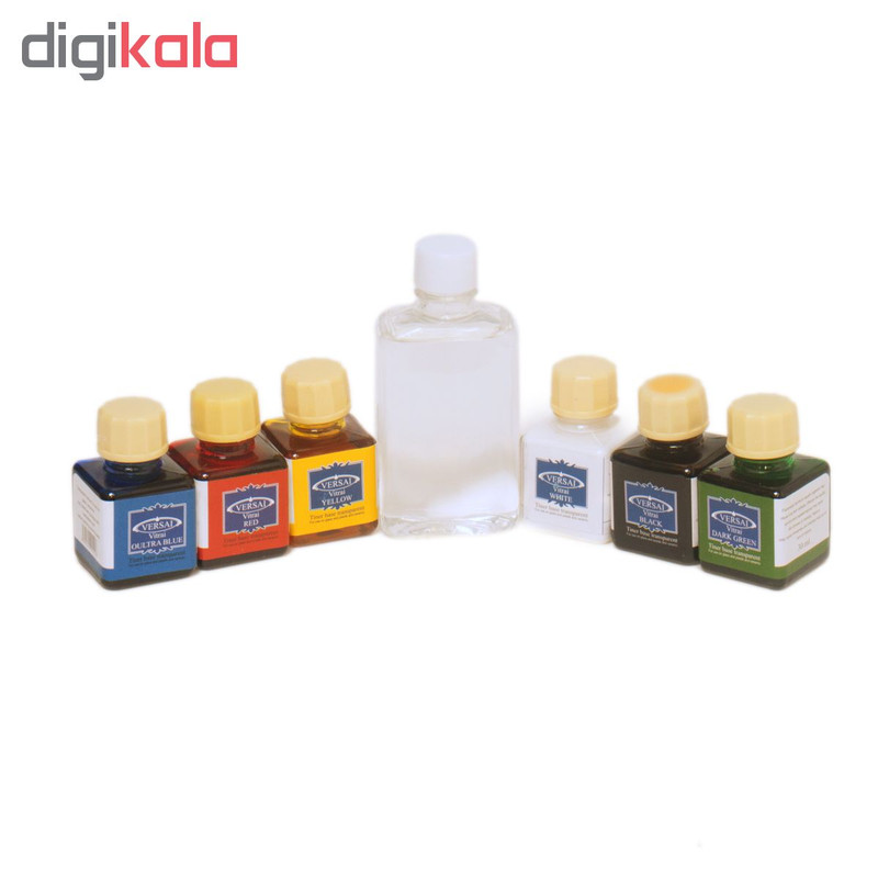 رنگ ویترای ورسای بسته 6 عددی به همراه تینر