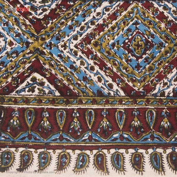 سفره قلمکار ممتاز اثر عطریان طرح 16 سایز 135 × 200 سانتی متر