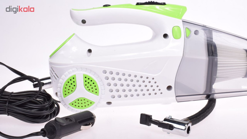 جارو و پمپ باد خودرو مدل Two Tasks