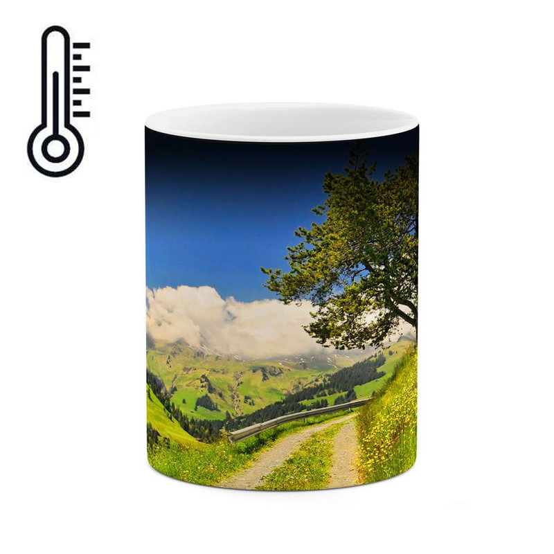 ماگ حرارتی کاکتی مدل منظره کد mgh10776