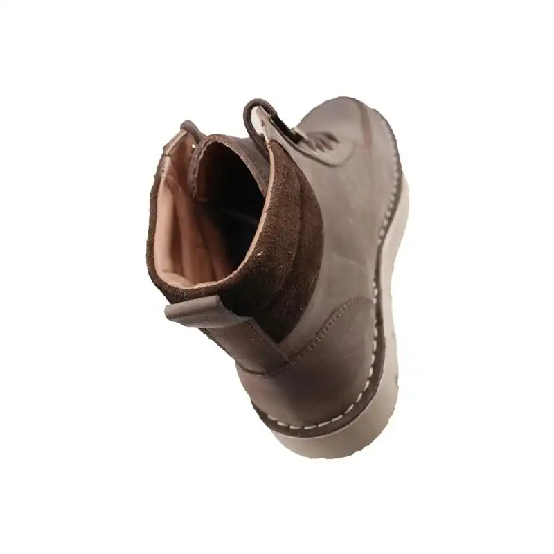 نیم بوت زنانه مدل چرم طبیعی کد 609.1