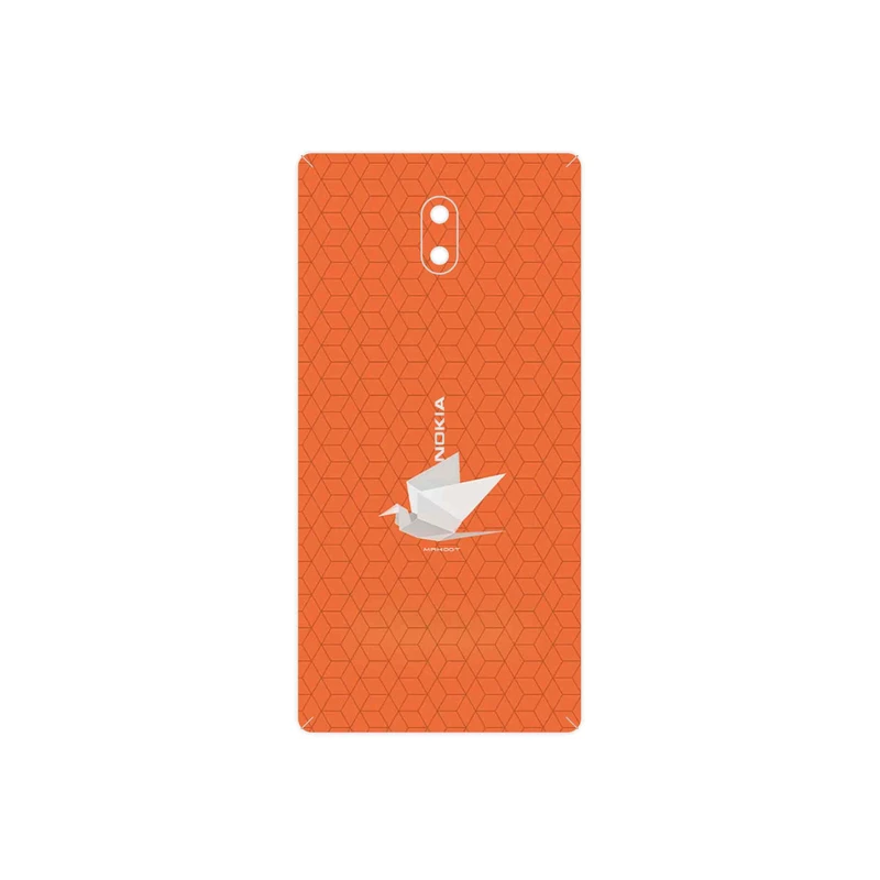 برچسب پوششی ماهوت مدل Minimalist origami bird مناسب برای گوشی موبایل نوکیا 3