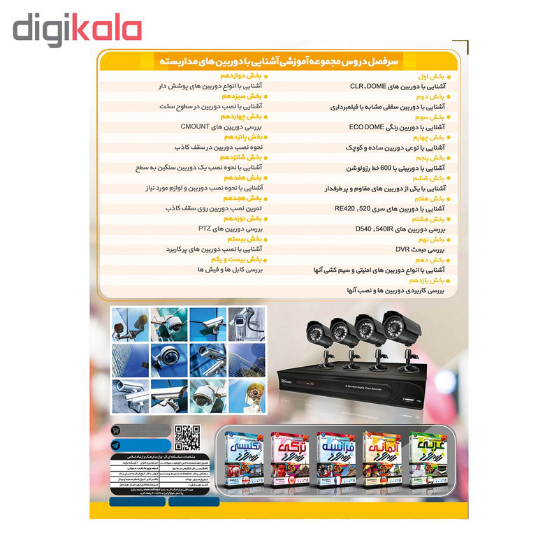 آموزش تصویری دوربین مدار بسته نشر نور سباپرداز آموزش تصویری دوربین مدار بسته نشر نور سباپرداز
