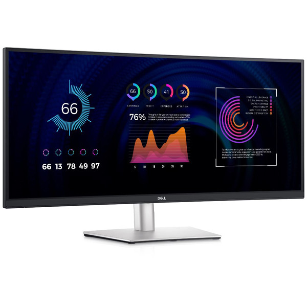 مانیتور خمیده 34 اینچ دل مدل P3424WE