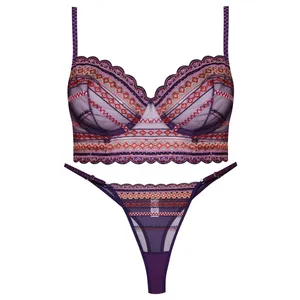 ست شورت و سوتین زنانه برتا مدل فنردار کد 5101-1031-PP