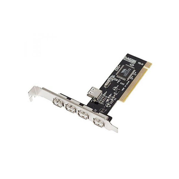 هاب USB2.0 پنج پورت PCI مدل VIA