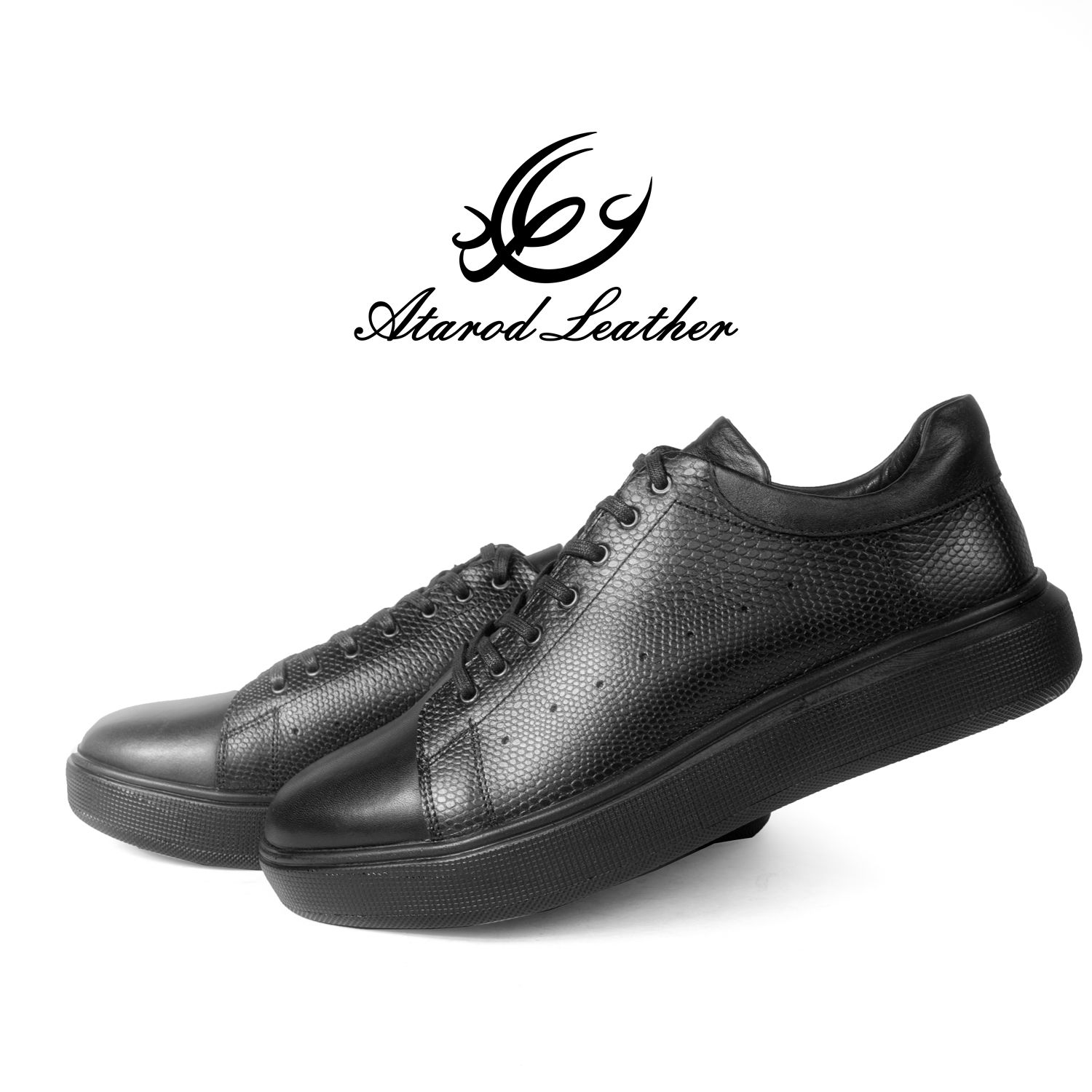 کفش روزمره مردانه چرم عطارد مدل چرم طبیعی کد SH93 -  - 11