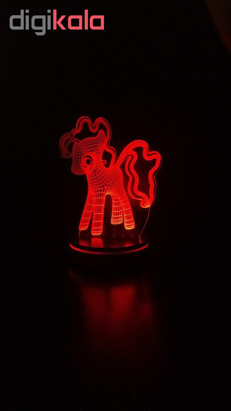 چراغ خواب پارسافن لیزر طرح کارتونی پونی