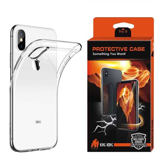 کاور کینگ کونگ مدل Protective TPU مناسب برای گوشی اپل IPhone XS Max کاور کینگ کونگ مدل Protective TPU مناسب برای گوشی اپل IPhone XS Max