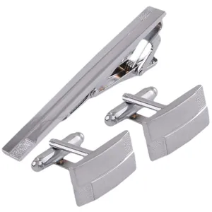 ست دکمه سردست و گیره کراوات مردانه کد 105256