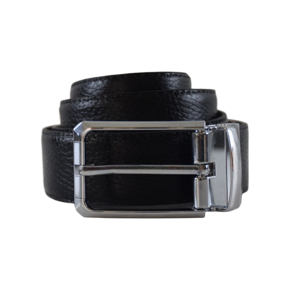 کمربند مردانه چرمیران مدل سگک چرخشی حصیری کد pb1004 -  - 1