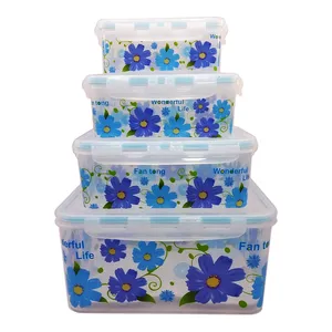 ظروف نگهدارنده مدل SK126 بسته 4 عددی
