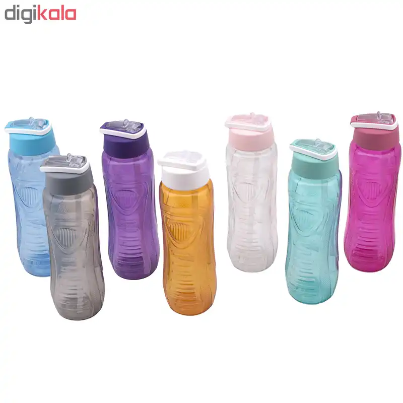 بطری ورزشی نشکن مانیا نی دار بزرگ مدل Mp103111 گنجایش 0.9 لیتر