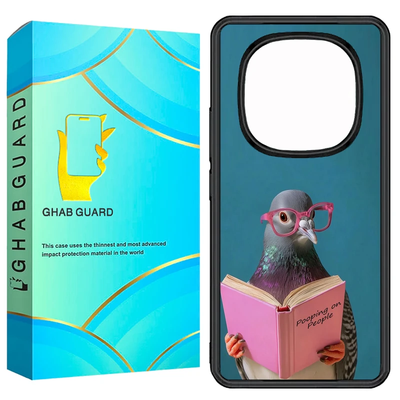 کاور قاب گارد طرح کبوتر مدل GN14P مناسب برای گوشی موبایل شیائومی Redmi Note 14 Pro 5G / Note 14 Pro Plus 5G