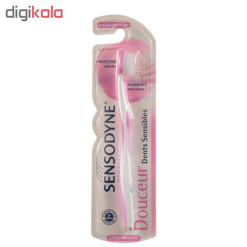 مسواک سنسوداین مدل Dents Sensible با برس خیلی نرم مسواک سنسوداین مدل Dents Sensible با برس خیلی نرم