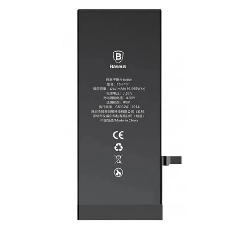 باتری موبایل باسئوس مدل ACCB-AIP6S ظرفیت 1715 میلی آمپر ساعت مناسب برای گوشی موبایل اپل iPhone 6s