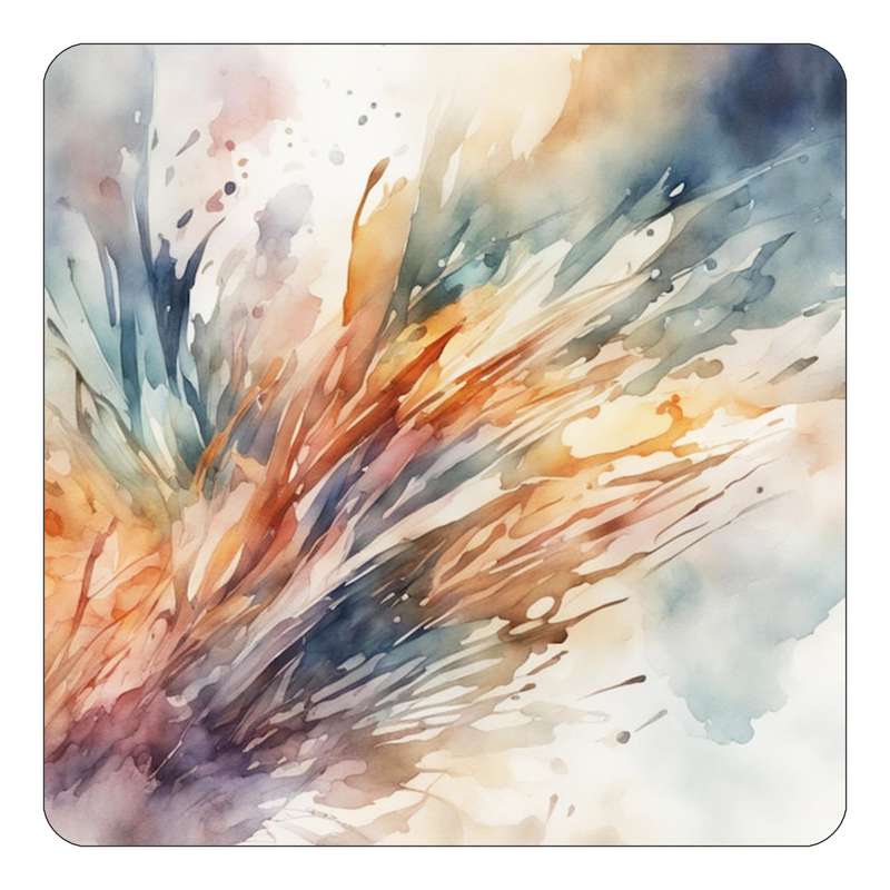 مگنت کاکتی طرح نقاشی رنگ روغن مدل mp69355