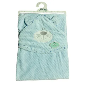 پتوی نوزاد لیتل می مدل happy bear سایز 80x80 سانتی متر