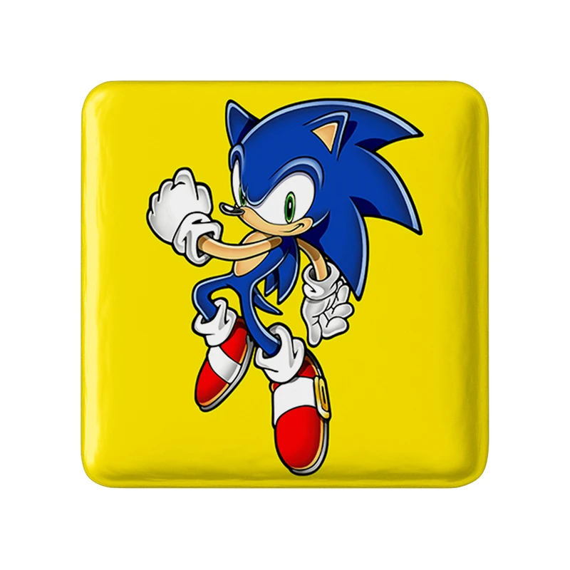 مگنت خندالو طرح سونیک (Sonic) مدل مربعی کد 37016