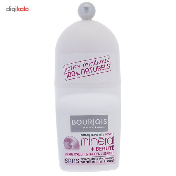 رول ضد تعریق زنانه بورژوآ مدل Mineral Beauty حجم 50 میلی لیتر رول ضد تعریق زنانه بورژوآ مدل Mineral Beauty حجم 50 میلی لیتر