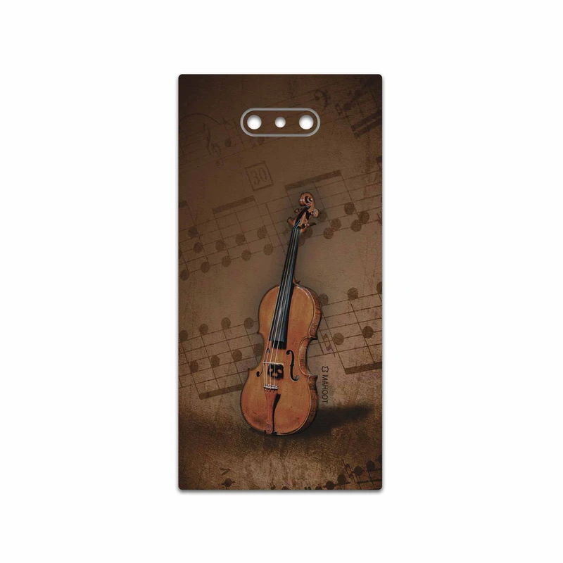 برچسب پوششی ماهوت مدل Violin-Instrument مناسب برای گوشی موبایل ریزر Phone 2