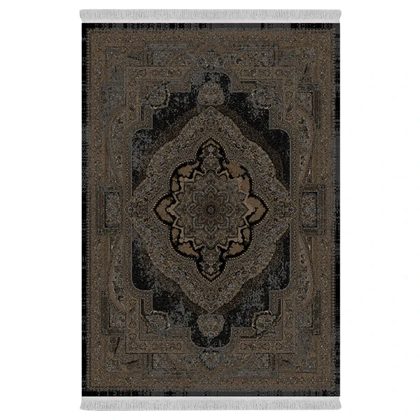 فرش پارچه‌ای دفه مدل فرشینه طرح مدرن کد 1068