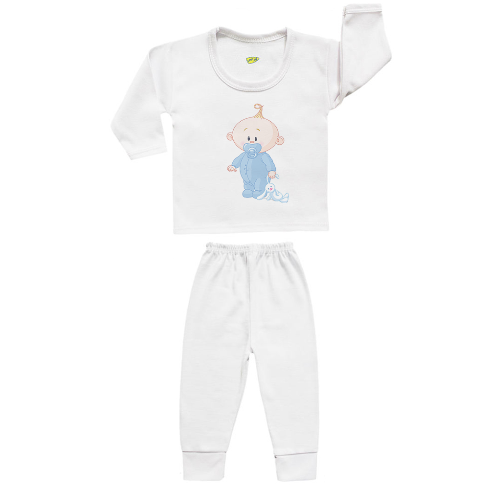 ست تی شرت و شلوار نوزادی کارانس مدل SBS-3058