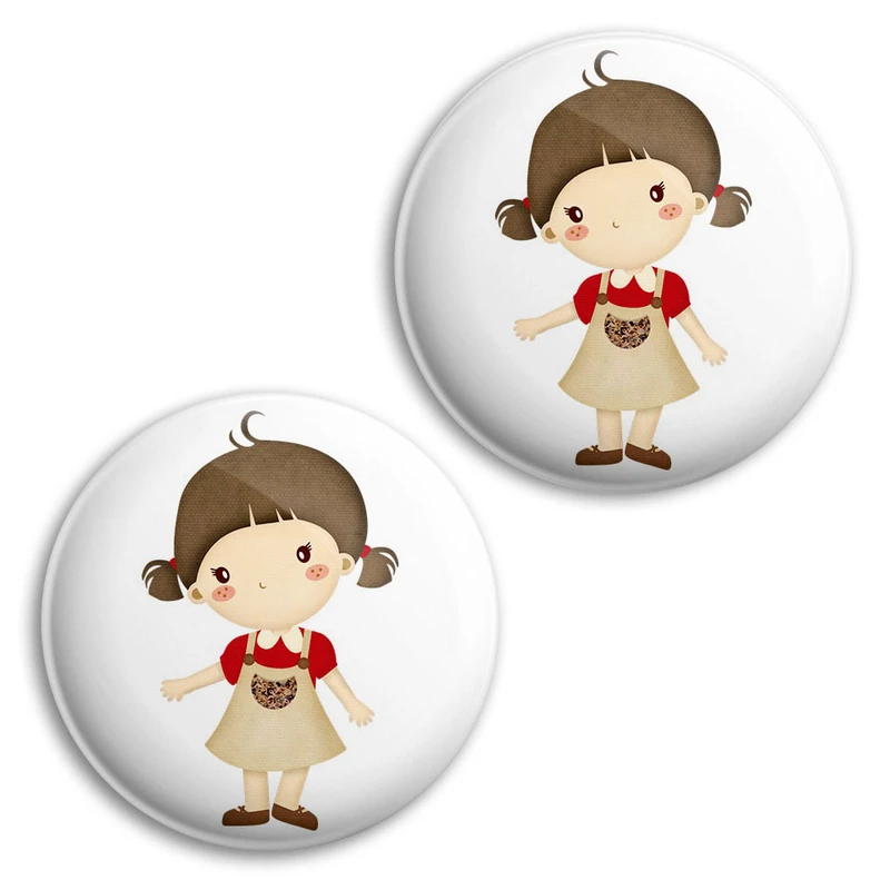 مگنت پرمانه طرح cute کد pmag2.26765 مجموعه 2 عددی