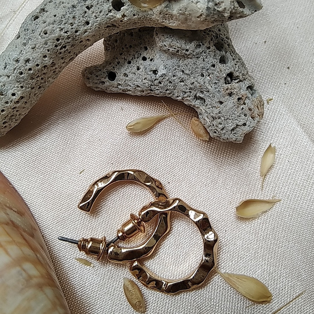 گوشواره زنانه اکسسورایز مدل حلقه ای کد H82 گوشواره زنانه اکسسورایز مدل حلقه ای کد H82