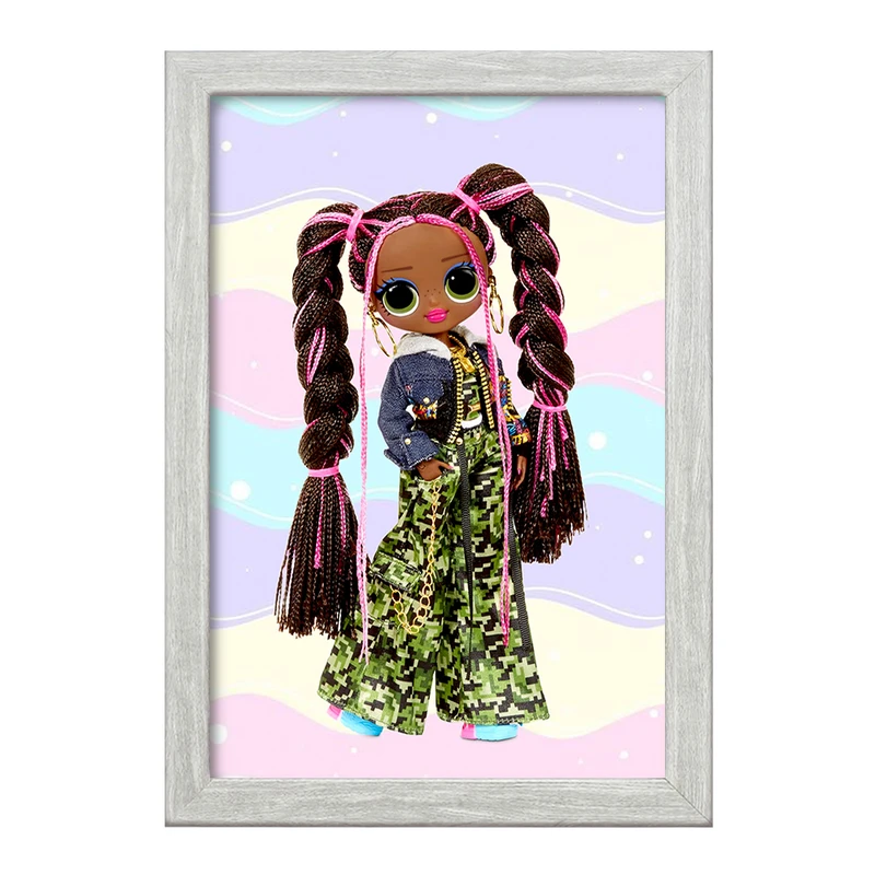 تابلو خندالو طرح عروسک ال او ال LOL کد 27889