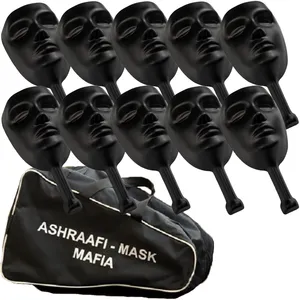 ماسک ایفای نقش مدل مافیا Mafia به همراه کیف بسته 10 عددی