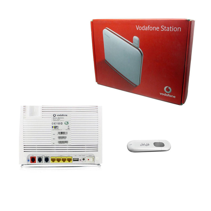 مودم 3G/4G ودافون مدل Stations به همراه مودم دانگل 3G USB