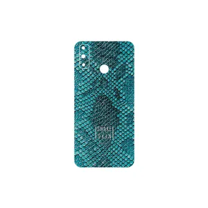 MAHOOT Blue Snake Skin Cover Sticker for Huawei Y8s