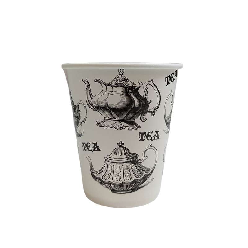 لیوان یکبار مصرف مدل کاغذی Tea بسته 50 عددی