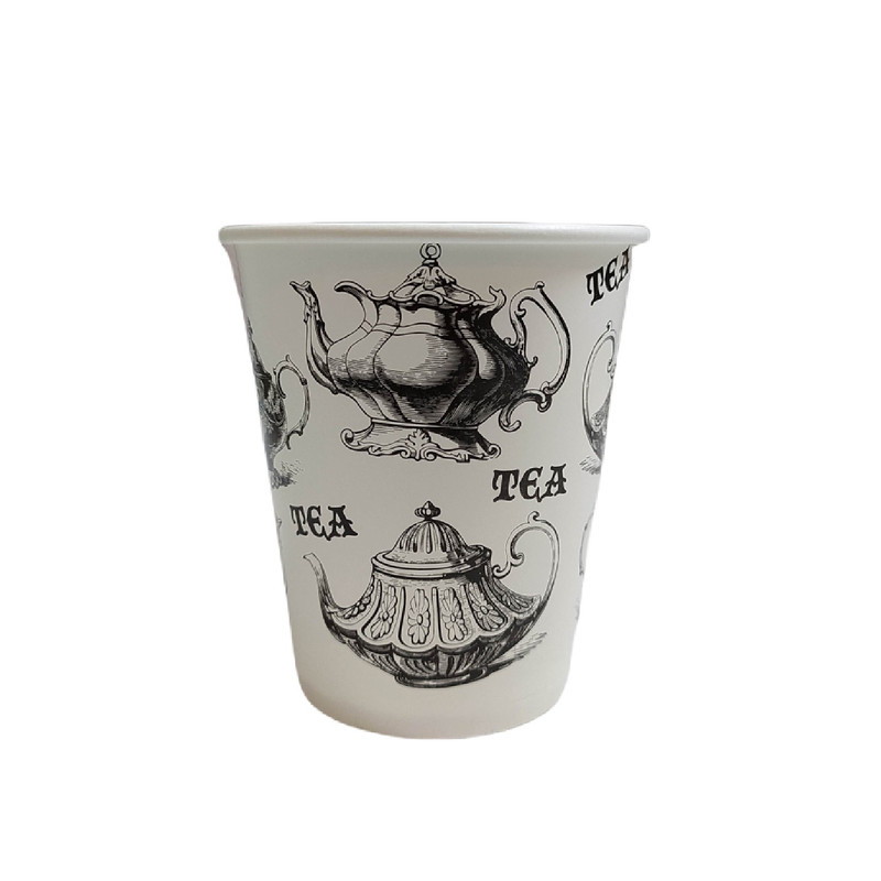 لیوان یکبار مصرف مدل کاغذی Tea بسته 50 عددی