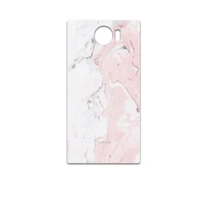 MAHOOT Blanco-Pink-Marble Cover Sticker for BlackBerry Priv