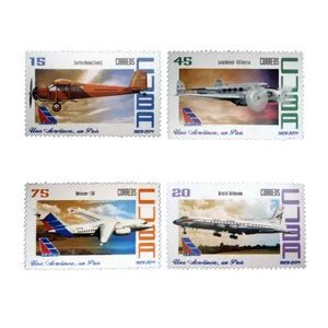 تمبر یادگاری مدل هواپیما کد AB-72 مجموعه 4 عددی