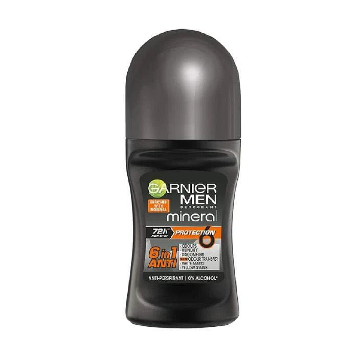 رول ضد تعریق مردانه گارنیه مدل 6IN1 ANTI حجم 50 میلی لیتر