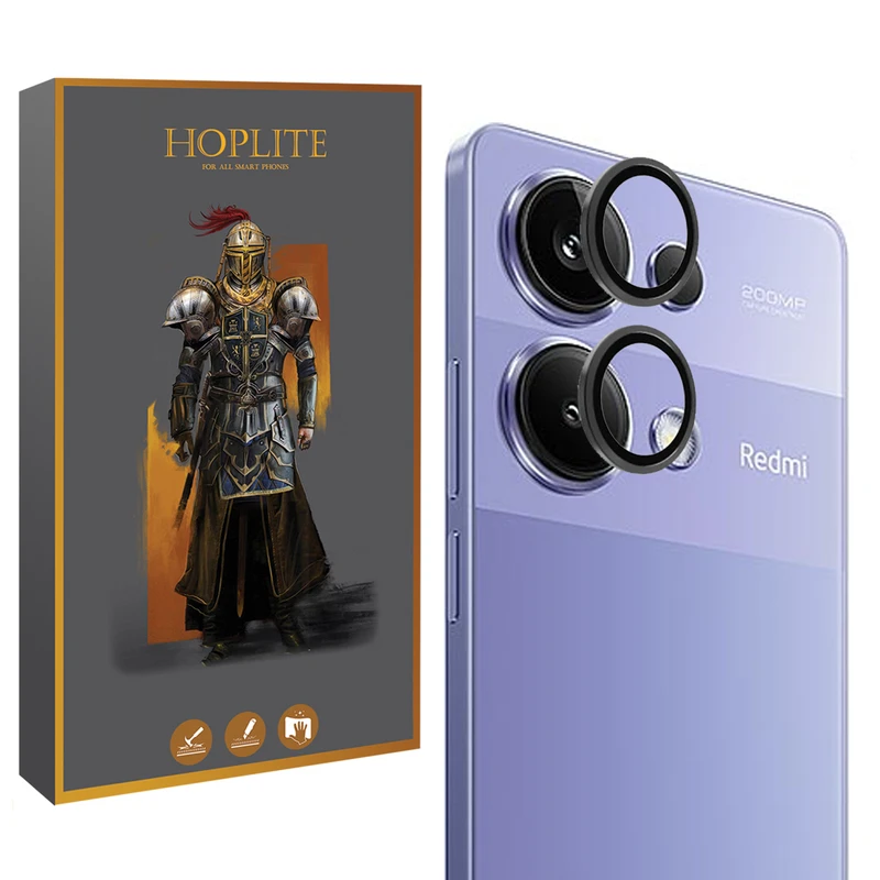 محافظ لنز دوربین هاپلایت مدل Ring-Metal-HL مناسب برای گوشی موبایل شیائومی Redmi Note 13 pro 4g