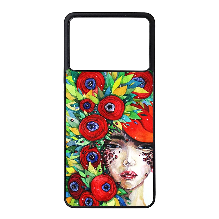 کاور گالری وبفر طرح دختر مناسب برای گوشی موبایل شیائومی poco f6 pro