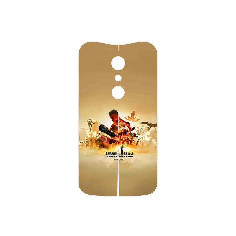 برچسب پوششی ماهوت مدل Serious Sam Game Series مناسب برای گوشی موبایل موتورولا Moto G 2nd gen