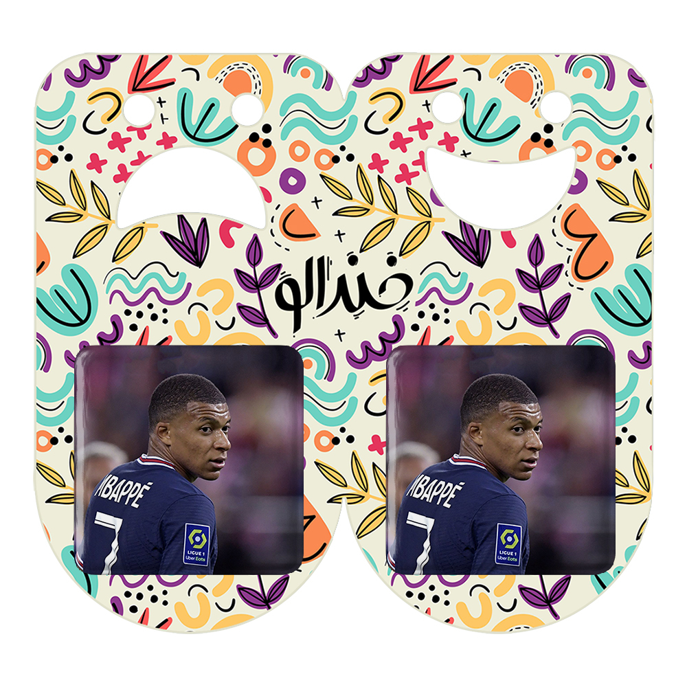 پیکسل خندالو مدل کیلیان امباپه کد 14020 به همراه مگنت